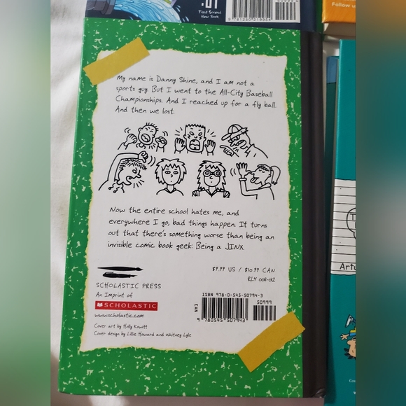 :* lot of 5 books the loser list big nate zombiekins investigators junior chef - Picture 10 of 12